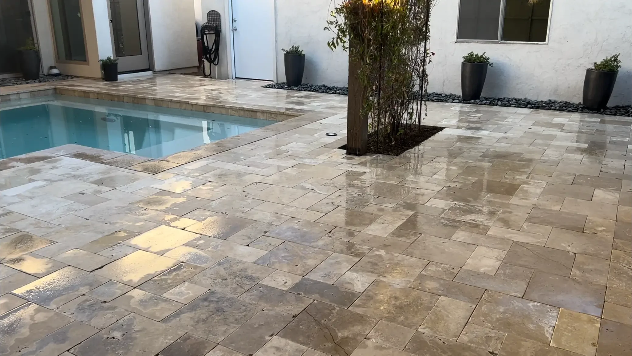 Custom paver patio and hardscaping in Scottsdale, Arizona by TJ Landscape