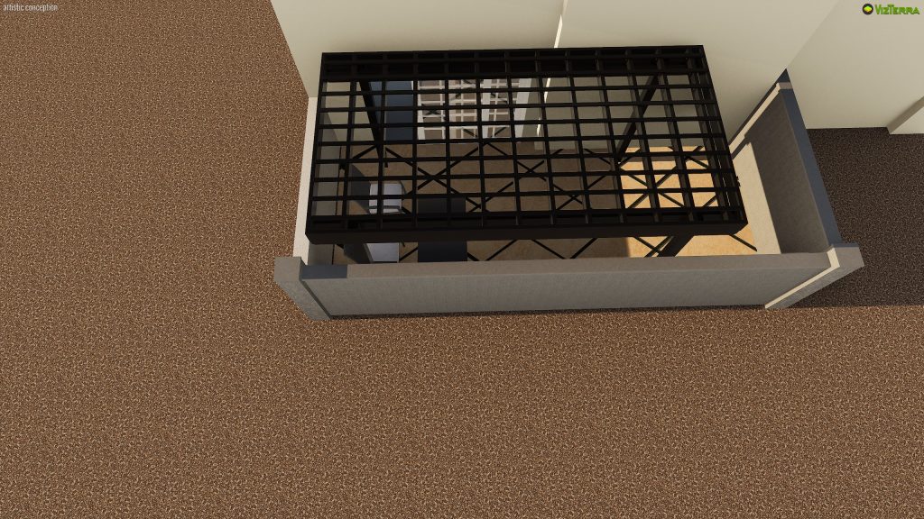 Vista Bonita 3D landscape design rendering by TJ Landscape, Phoenix AZ